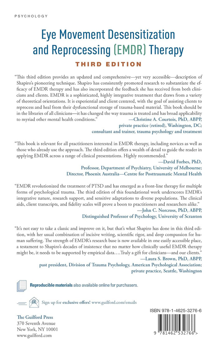 Eye Movement Desensitization and Reprocessing (EMDR) Therapy: Basic Principles, Protocols, and Procedures