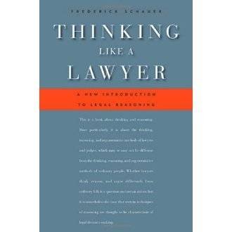 Thinking like a lawyer