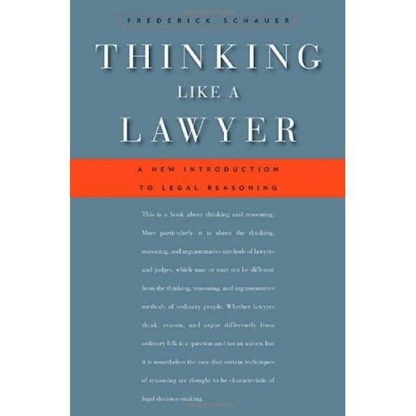 Thinking like a lawyer