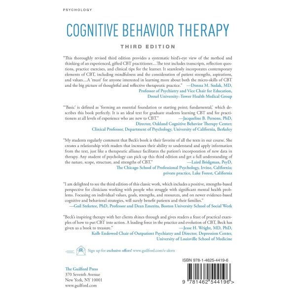 Cognitive Behavior Therapy: Basics and Beyond