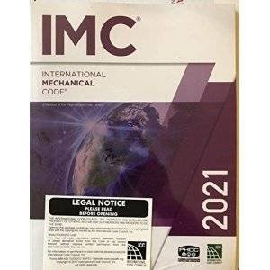 2021 International Mechanical Code (International Code Council Series) 1st Edition