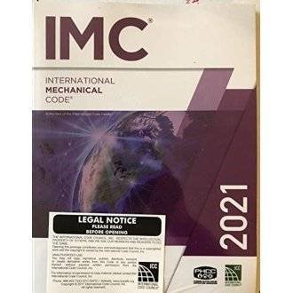2021 International Mechanical Code (International Code Council Series) 1st Edition