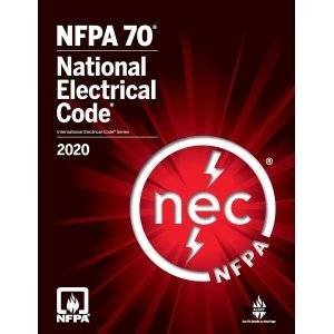 NFPA 70, National Electrical Code, 2020 Edition, with Index Tabs