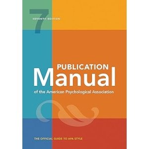 Publication Manual (OFFICIAL) 7th Edition of the American Psychological Association Seventh Edition