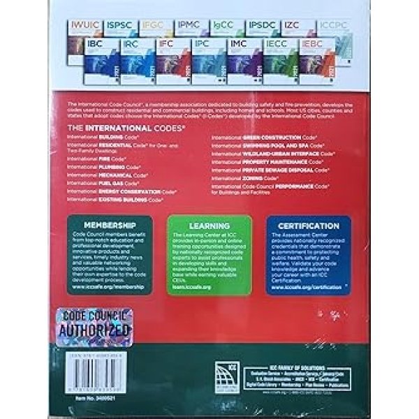 2021 International Fire Code (International Code Council Series) 1st Edition